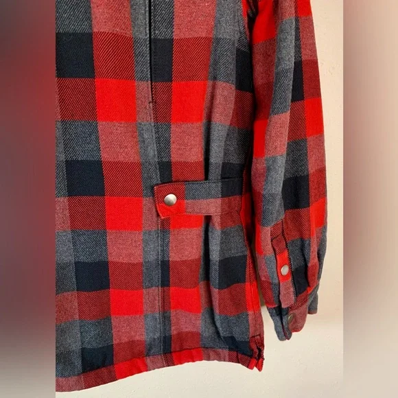 Duluth Trading Lined Flannel Shacket - Picture 8 of 9